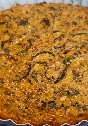Una foto de Tortilla al Horno de Zucchini