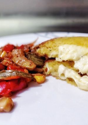 Una foto de 🖊️ Tortilla de plátano verde 🖊️ CON SOLO 3 INGREDIENTES 😉