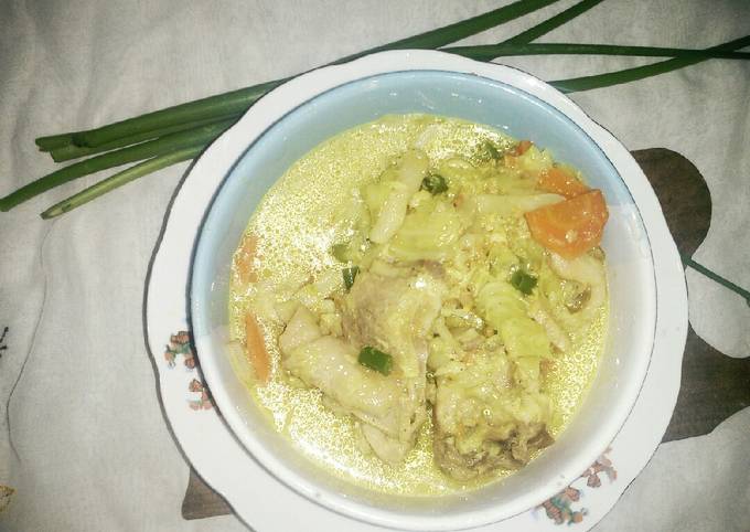 Kare ayam sayur