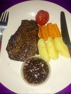 Foto resep Steak saus barbeque simple