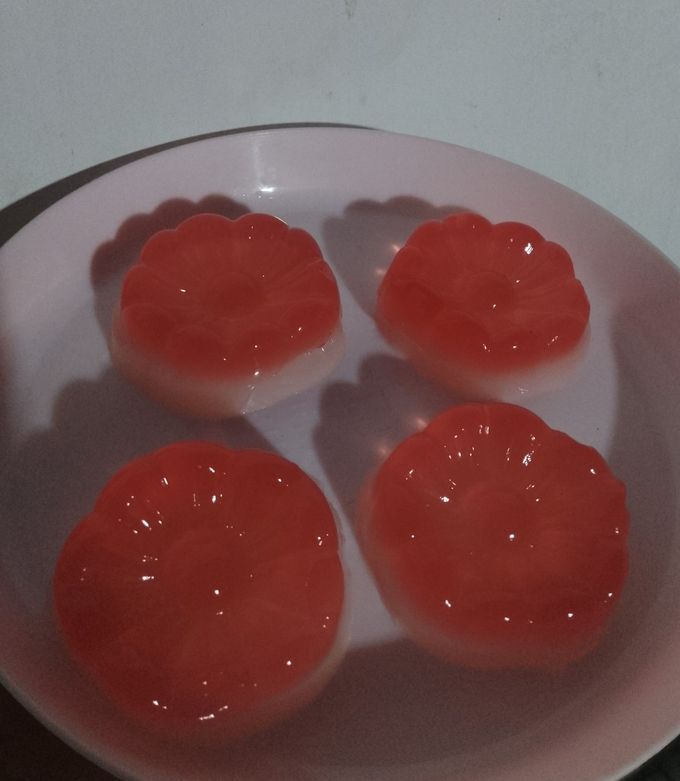 Foto resep Puding Merah Putih