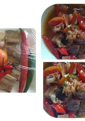 Foto resep Ikan asin asam manis