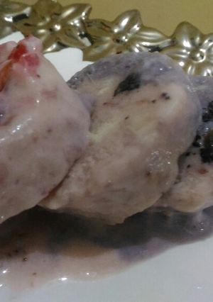 A picture of Very Berry Kulfi.