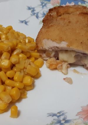 Una foto de Contramuslos de pollo rellenos, en airfryer