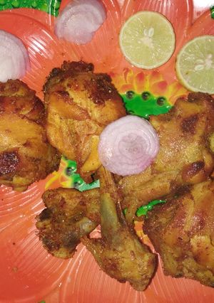 A picture of Roasted chicken.