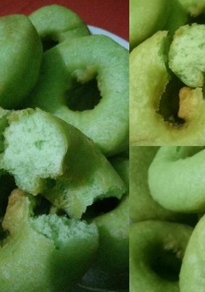 Foto resep Donat Pandan
