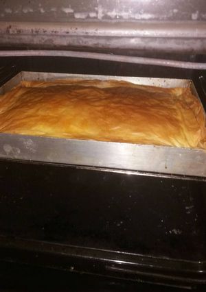 Φωτογραφία της συνταγής Γαλακτομπούρεκο (χωρίς αυγά)