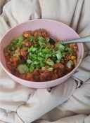 Southwestern corn beef hash