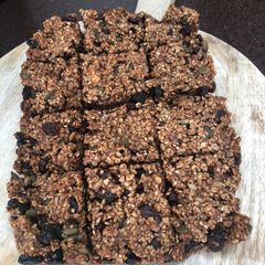 A picture of Banana and Nutella oat bites.