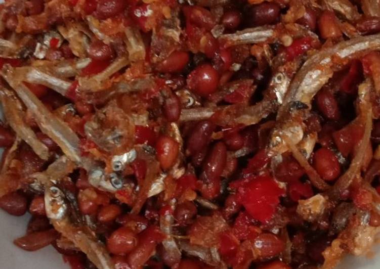 Langkah Mudah untuk Menyiapkan .sambal kacang teri Anti Gagal