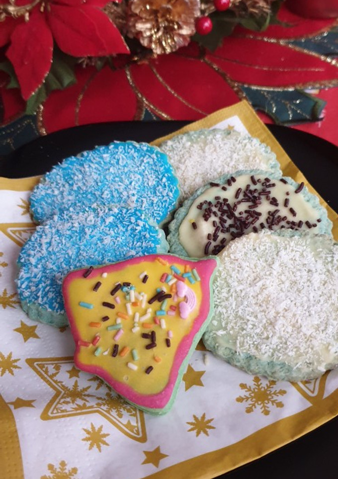 Una foto de Galletas de mantequilla decoradas