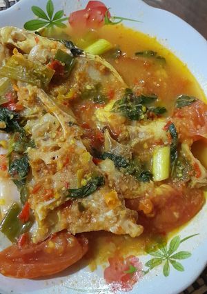 Foto resep Kepala Ikan Kakap masak kuah kuning
