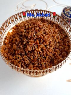 عکسی از دستور 🌱کشمش خانگی