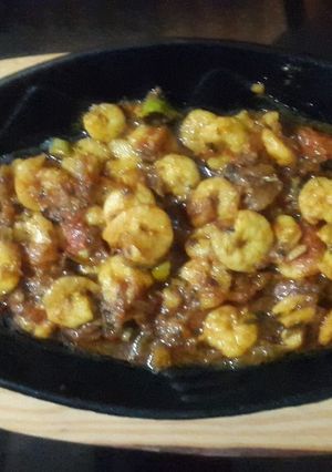 A picture of Prawn karahi.