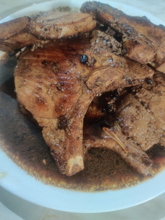 A picture of Pork Chop Bistek.