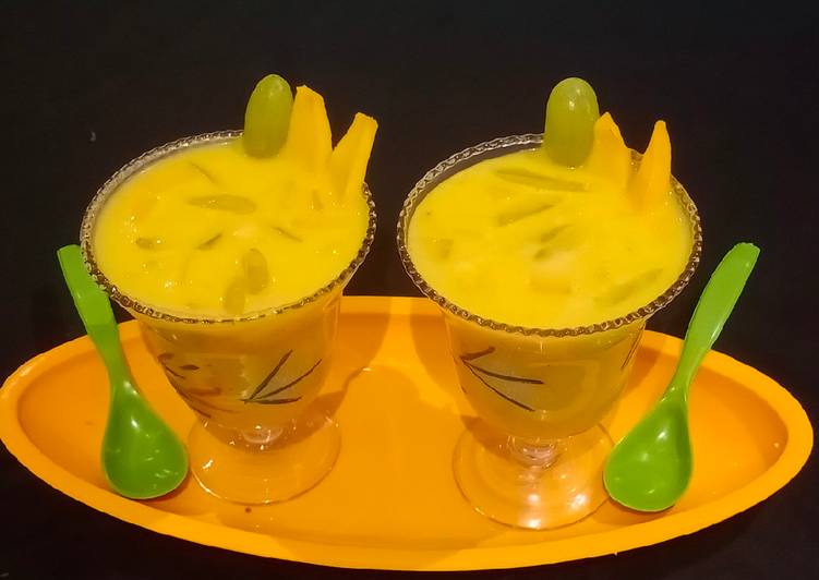 How to Prepare Quick Mango custard