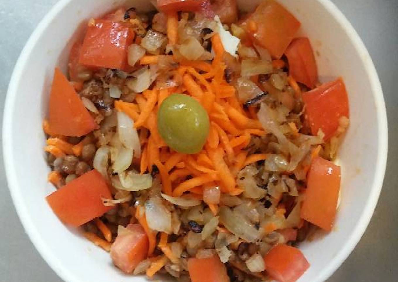 Ensalada de lentejas