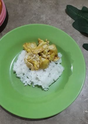 Foto resep Nasi telur tahu orak arik batita