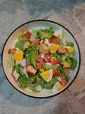 Salad sayur (Kwepie Sesame Dressing)