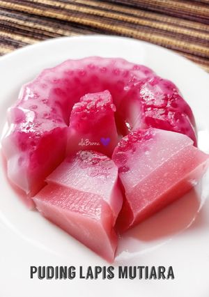 Foto resep 174. Puding Lapis Mutiara