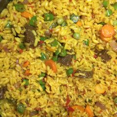 A picture of Fried rice 🍚.