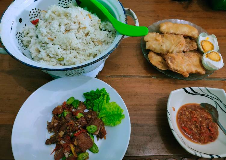 Nasi liwet sunda