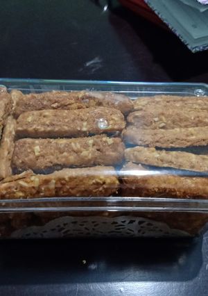 Foto resep Almond palm cookies
