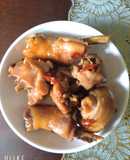 Đùi gà rim mật ong ngũ vị