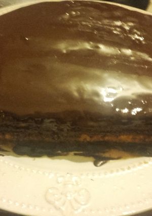 Una foto de Bizcochuelo con chocolate