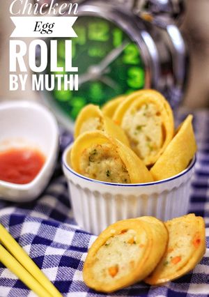 Foto resep Chicken Egg Roll