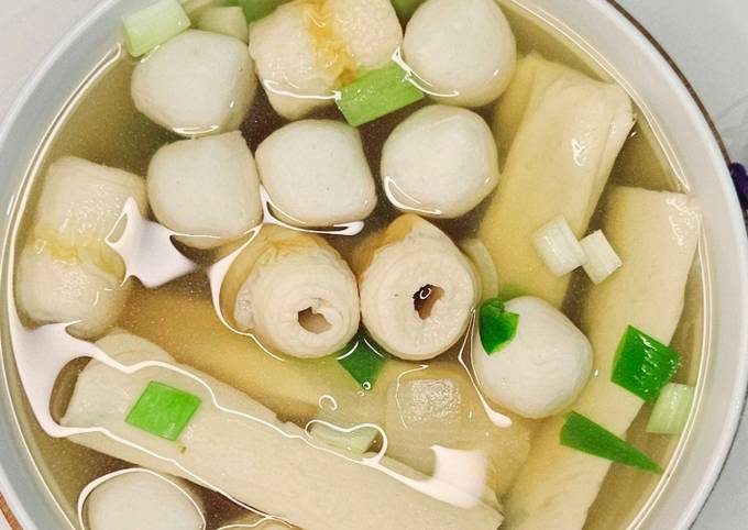 Korean food - Soup Odeng (buat team mager 😄)