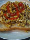 Breakfast sloppy joes