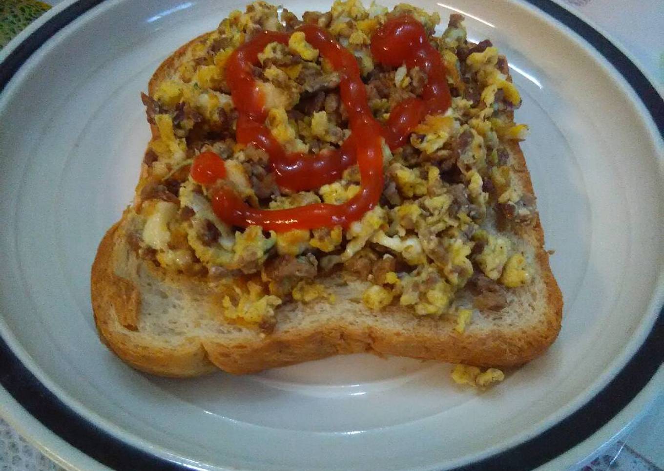 Breakfast sloppy joes