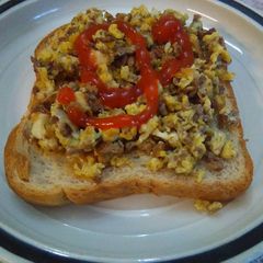 A picture of Breakfast sloppy joes.
