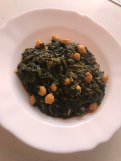 Foto principal de Espinacas con garbanzos