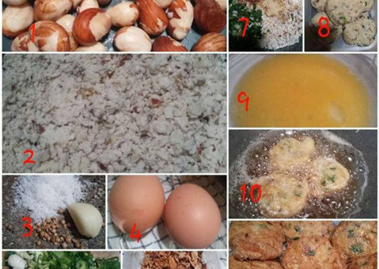 Langkah meracik Perkedel biji nangka yang Lezat Sekali