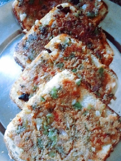 A picture of Sooji toast.