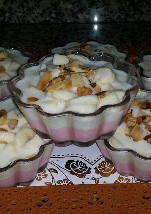 صورة لوصفة حلى الفواكه الكاستر