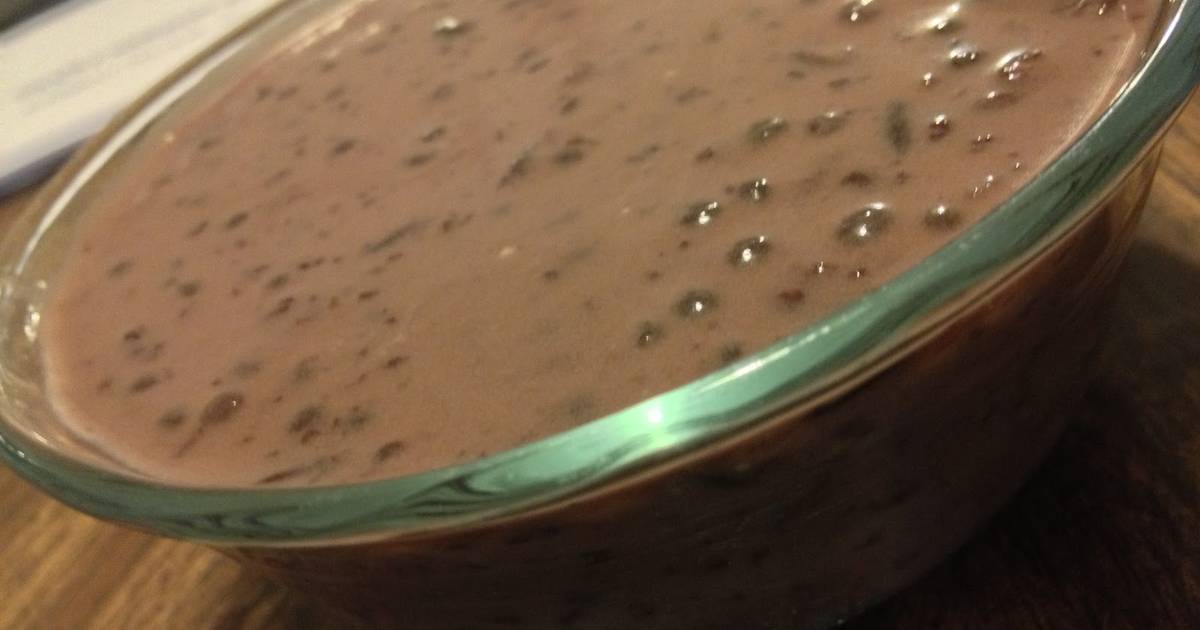 Black Glutinous Rice Dessert Recipe by Mamta Maya Cookpad