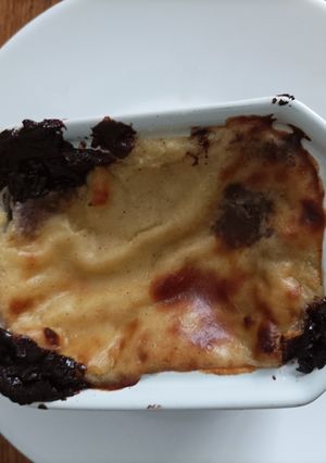Une photo de Lasagnes sucrées poire chocolat