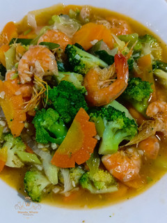 Foto resep Cah Brokoli Udang saus tiram