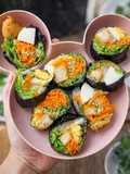 Rice Paper Nori Chicken Roll