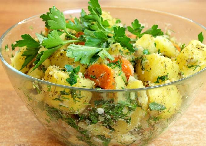 Печёный картофель в рукаве