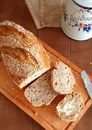Une photo de Pain aux graines et avoine