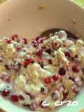 Grosellas con avena