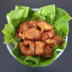 A picture of Sweet and sour soft bone pork ribs.