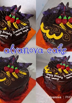 Foto resep Ganche coklat