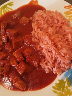 Una foto de Asado de puerco económico