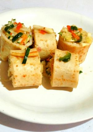 A picture of Stuffed Easy Crepes.