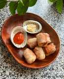 Món Ăn Vặt Làm Trong Tích Tắc: Xúc Xích Cuộn Bánh Tráng Chiên Giòn 🤤